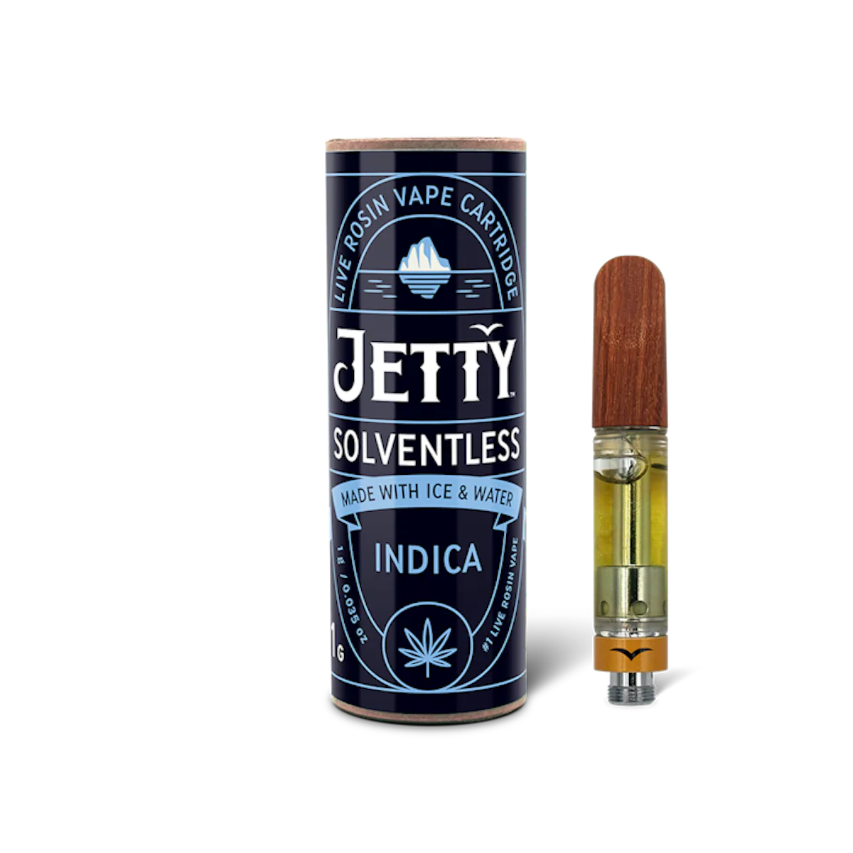 Jetty | Vape | 1g Cart | Live Rosin Tropic Stank