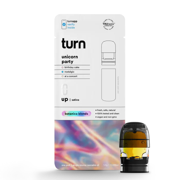 Turn | Vape | 1g Pod | Unicorn Party