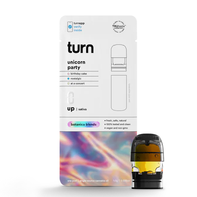 Turn | Vape | 1g Pod | Unicorn Party