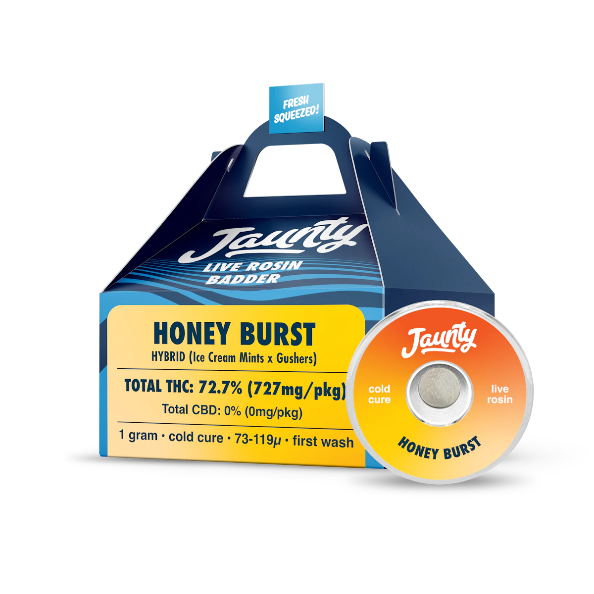 Honey Burst Live Rosin Badder
