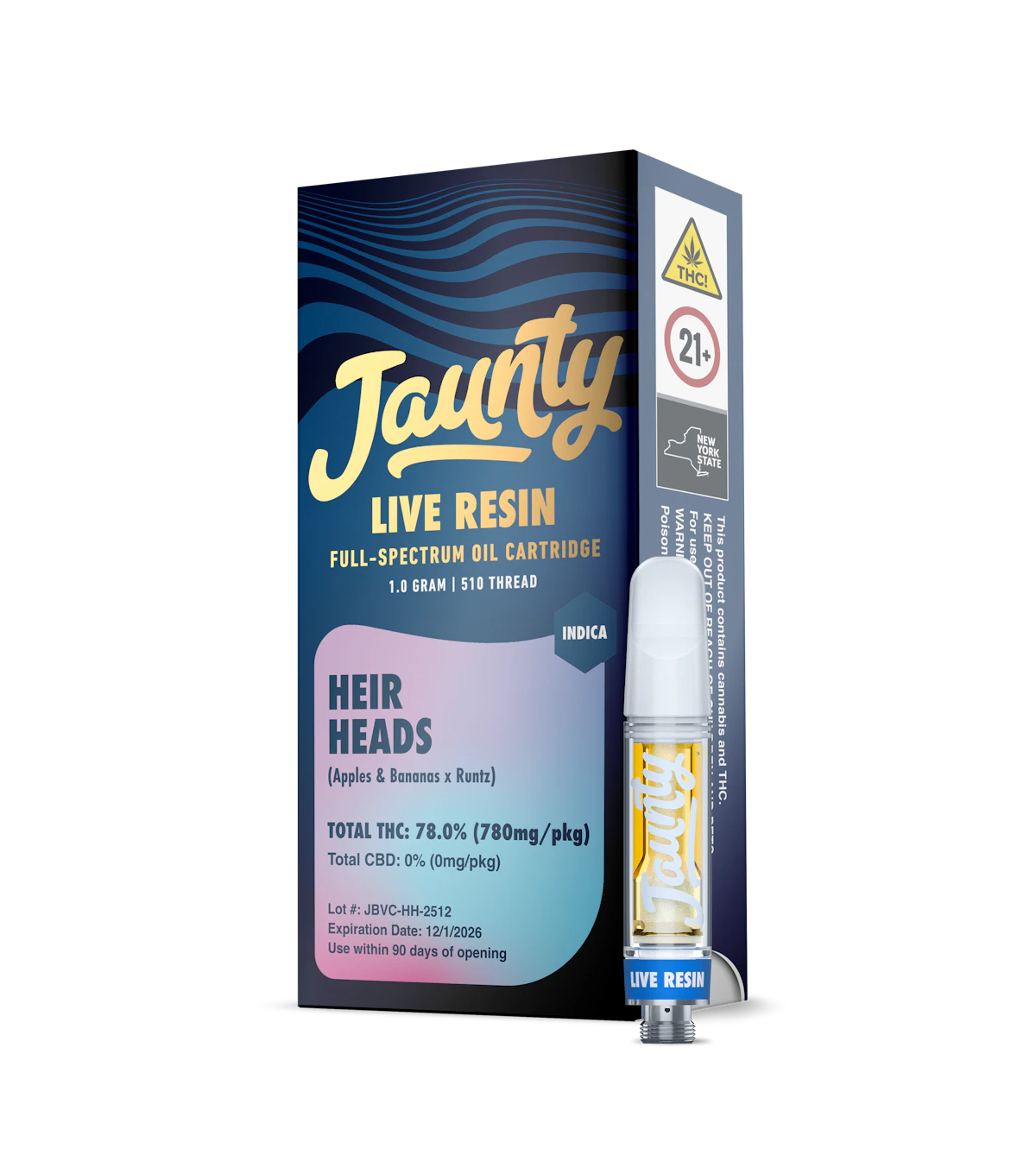 Heir Heads Live Resin Cart