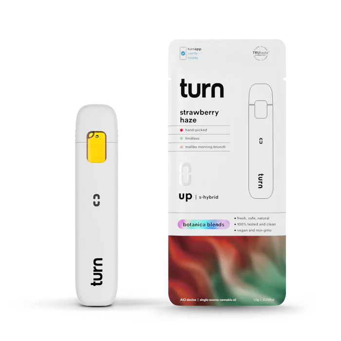 Turn | Vape | 1g AIO | Strawberry Haze