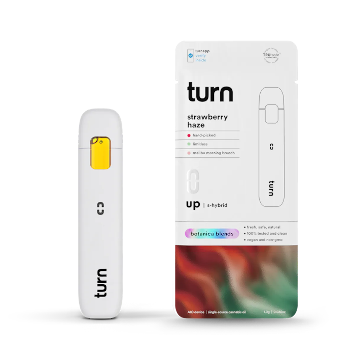 Turn | Vape | 1g AIO | Strawberry Haze