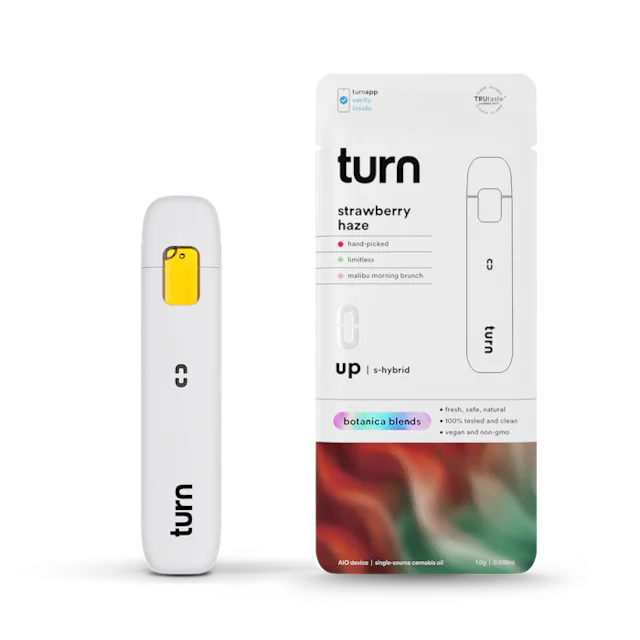 Turn | Vape | 1g AIO | Strawberry Haze