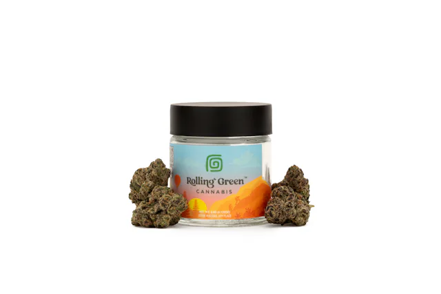 Rolling Green | Flower | Standard Jar | 3.5g | Pink Runtz