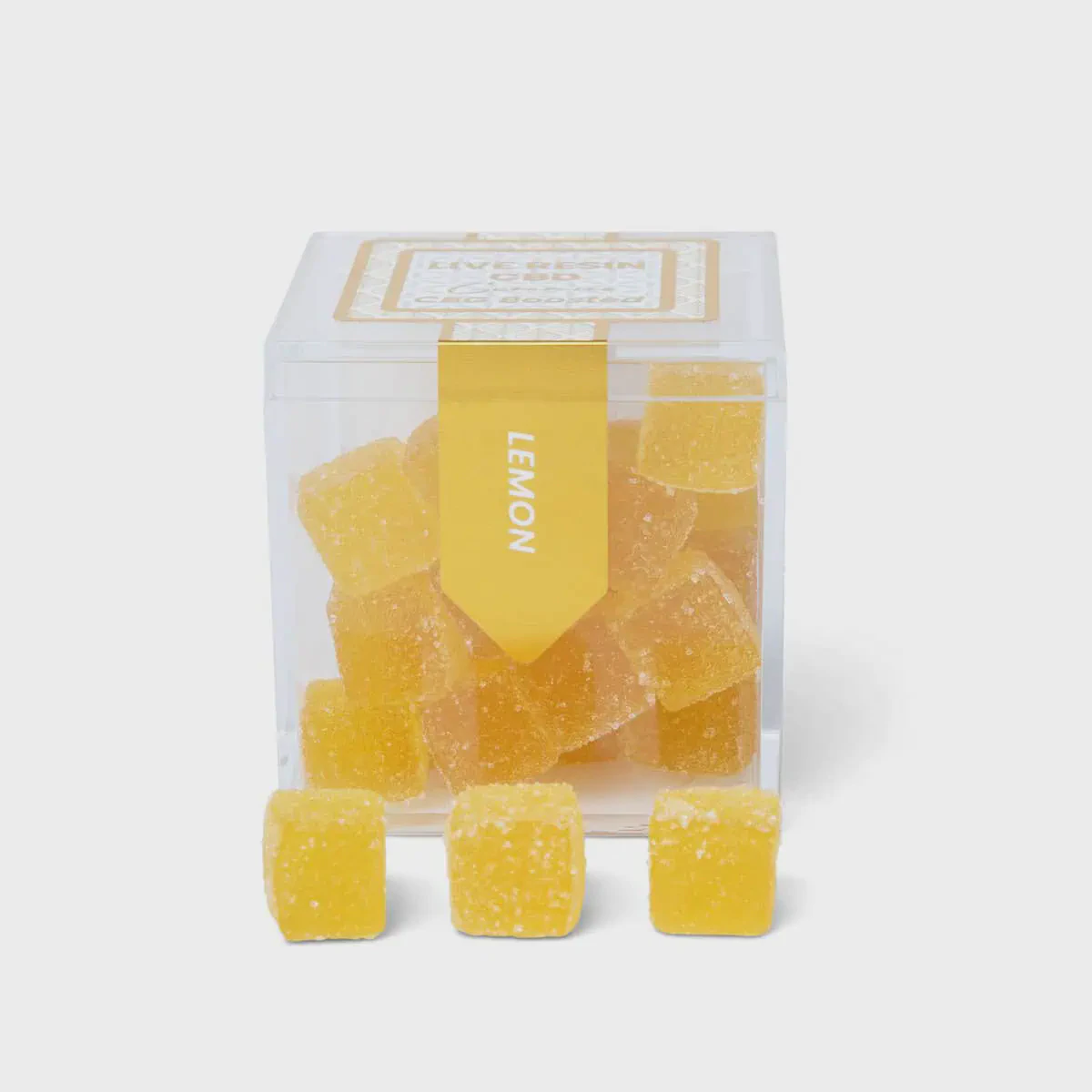 Lemon Live Resin - Hemp Gummies
