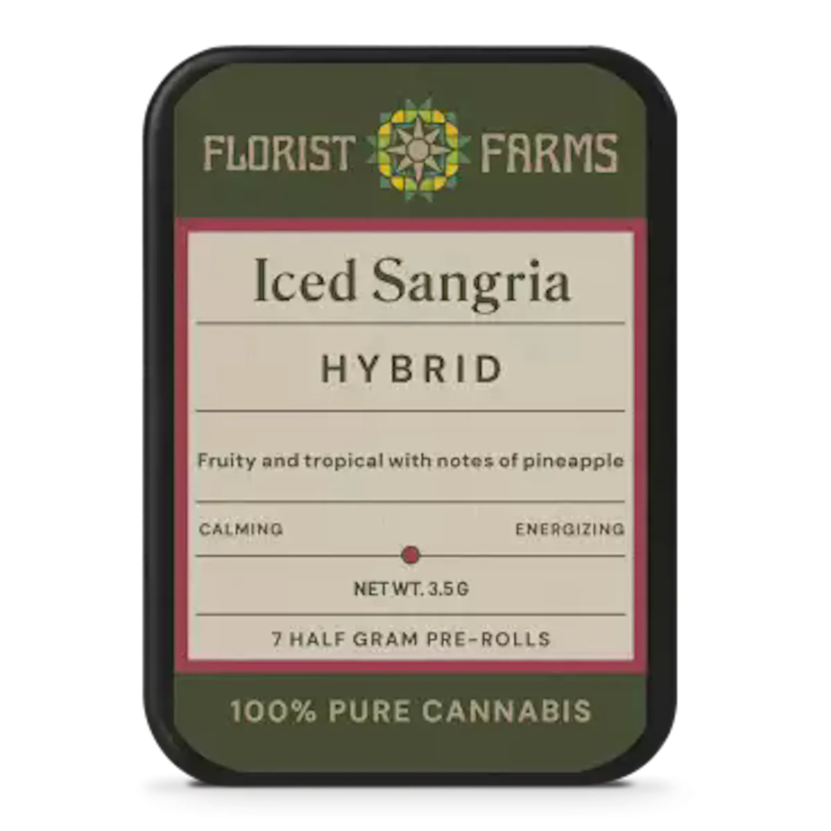 Florist Farms | Preroll | 7pk | 3.5g | Iced Sangria