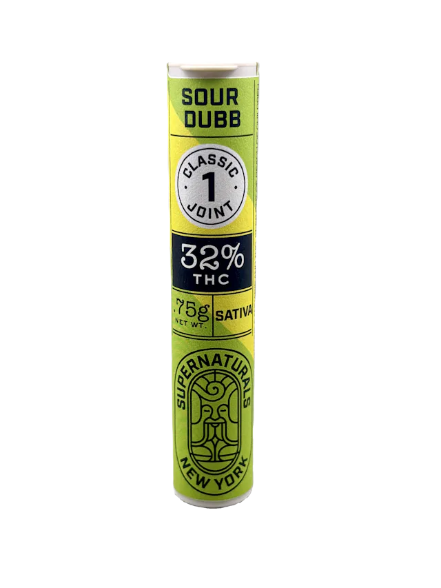 Supernaturals | Preroll | .75g | Sour Dubb