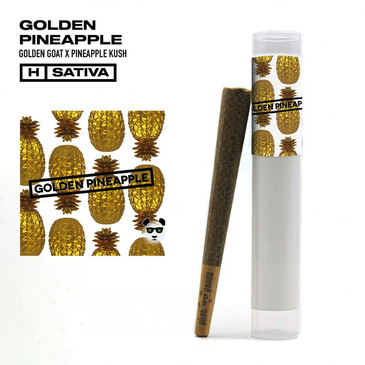 GO - Golden Pineapple / Preroll .5g 2pk