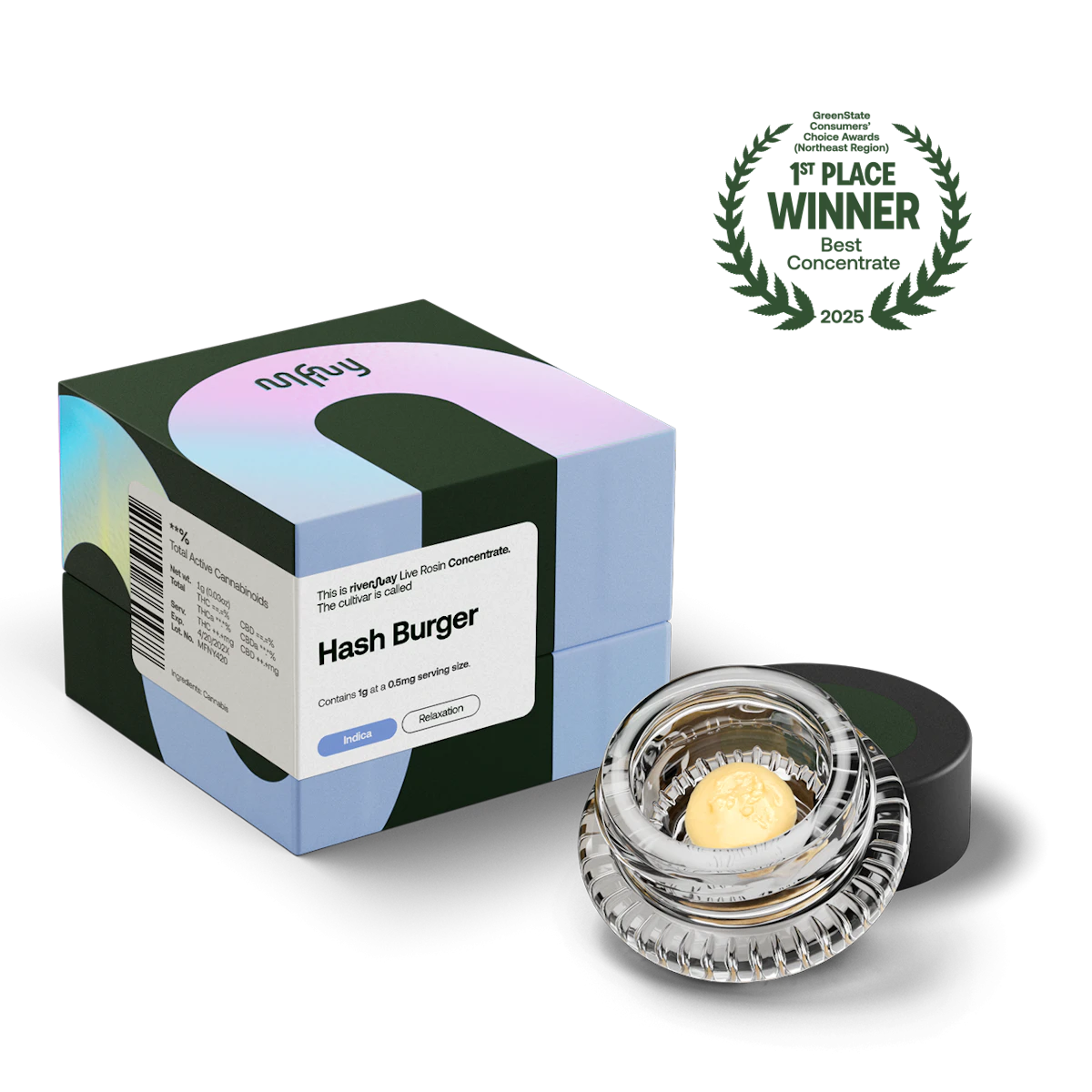 Hash Burger - Live Resin Badder