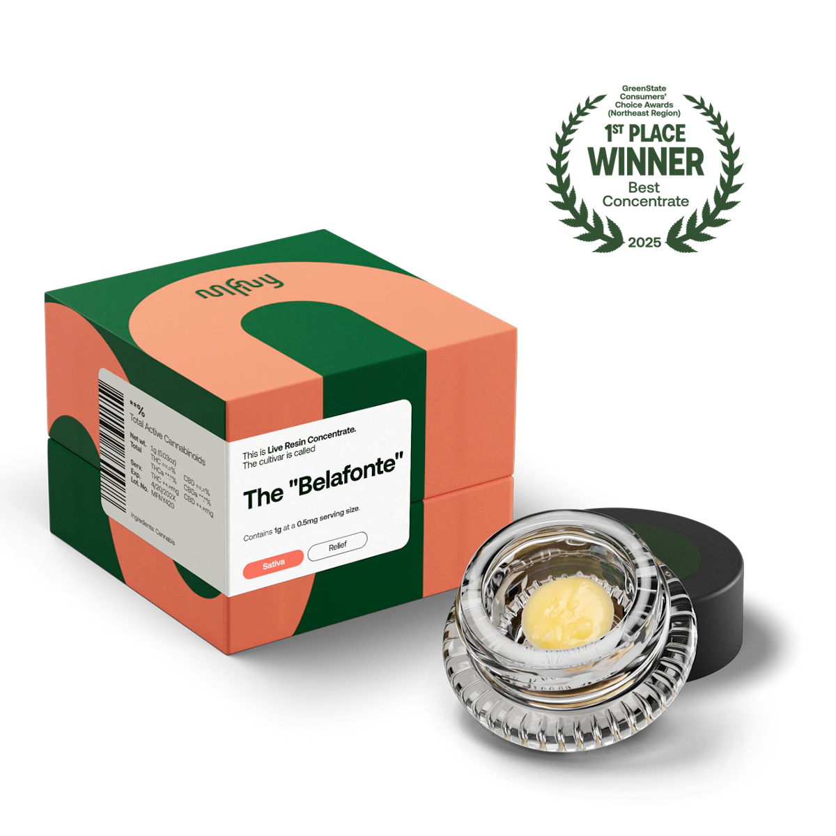 The "Belafonte" - Live Resin Badder