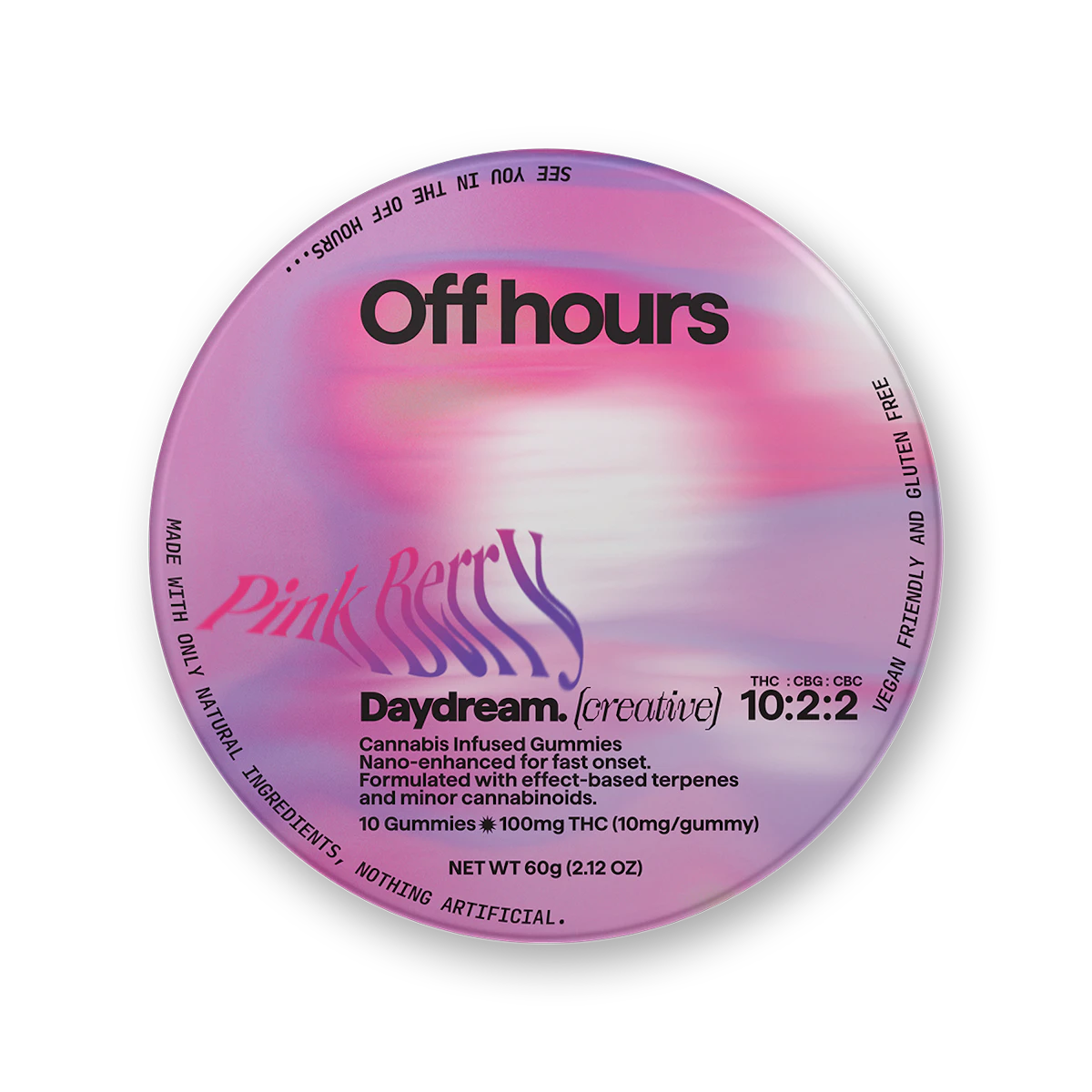 Pink Berry - Daydream "Creative" - 10:2:2 THC:CBG:CBC