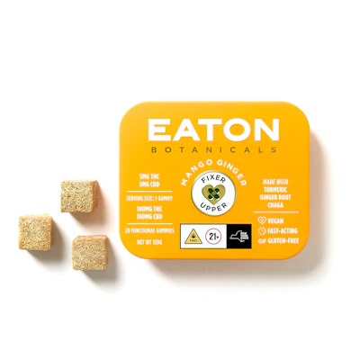 Mango Ginger Fixer Upper Gummies