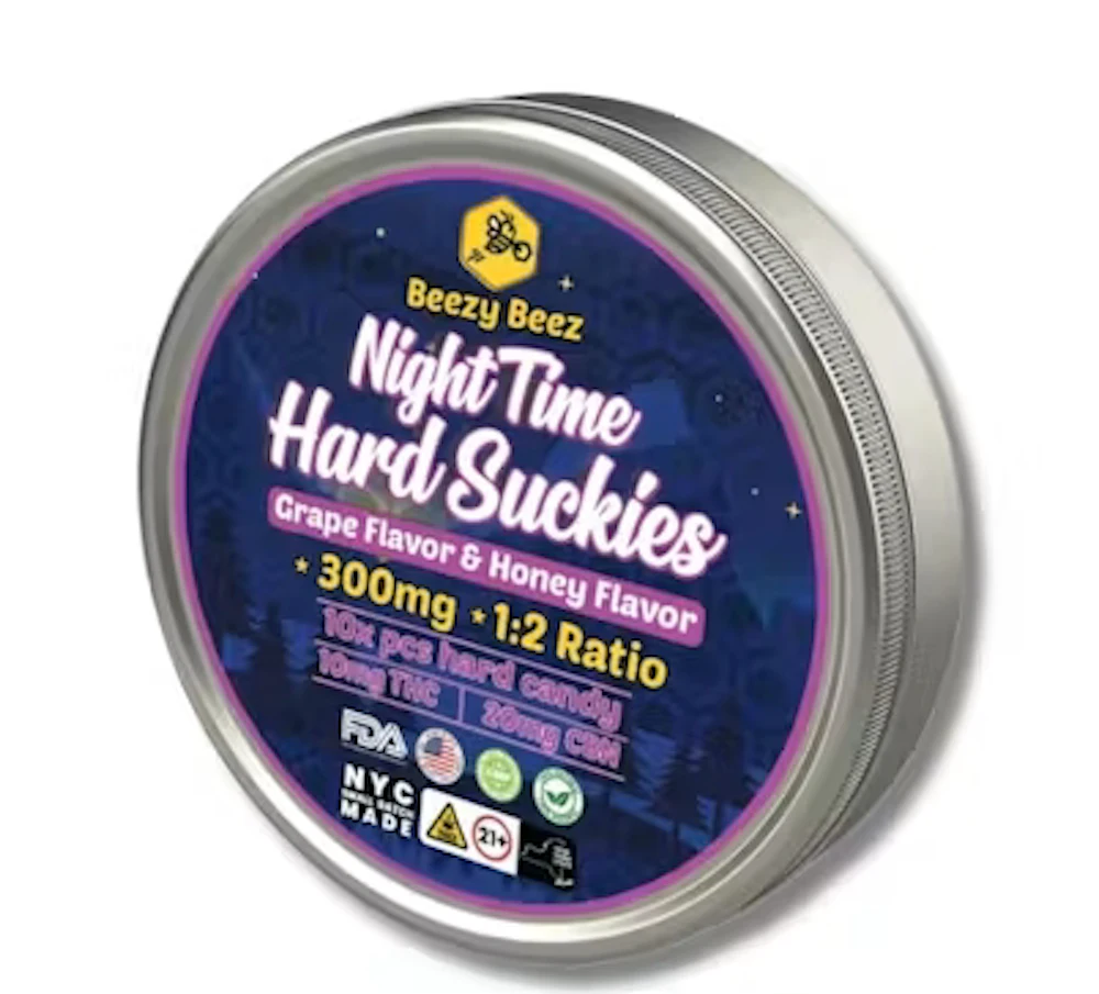 Hard Candy · 10mg 10pk · Night Time by Beezy Beez