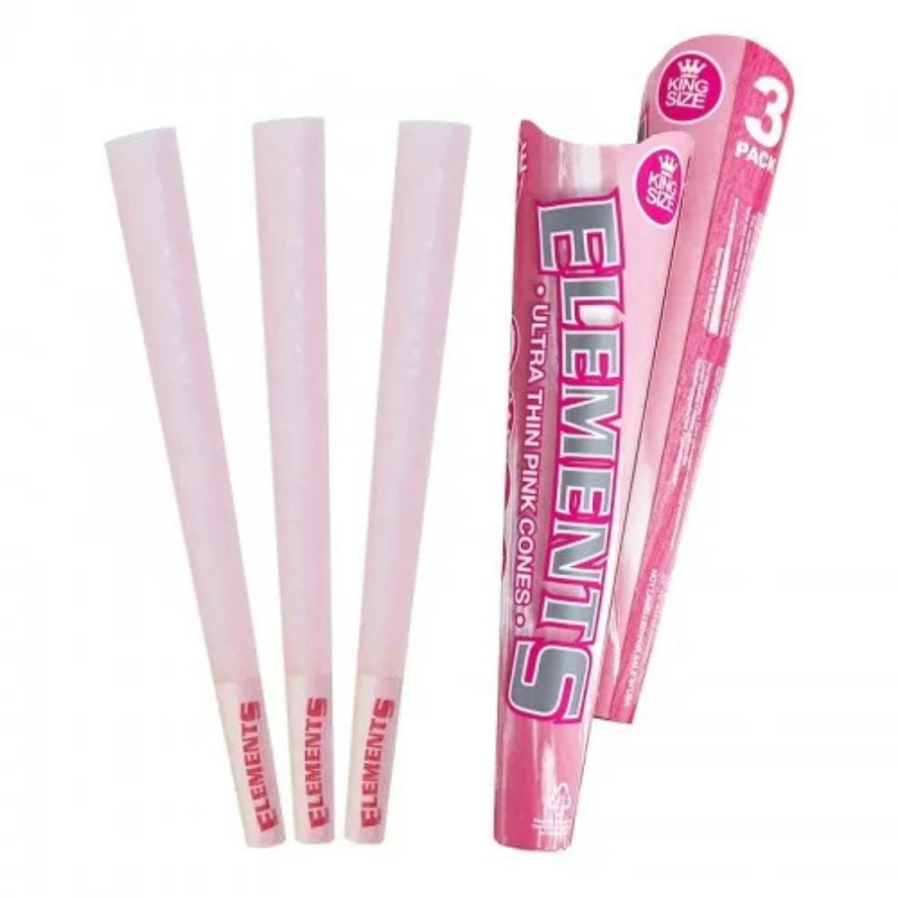 Pre-Roll Cone King Size Pink 3pk