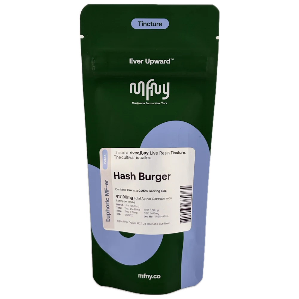 Dropper Bottle · 15 mL · Hash Burger by MFNY