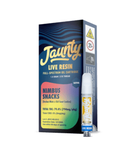 510 Cart (Live Resin) · 1g · Nimbus Snacks by Jaunty