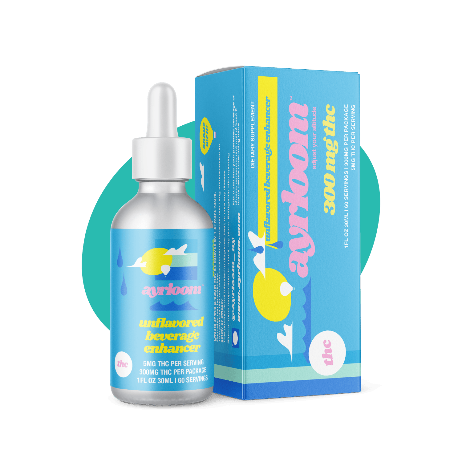 Tincture · 300mg THC · Beverage Enhancer by ayrloom