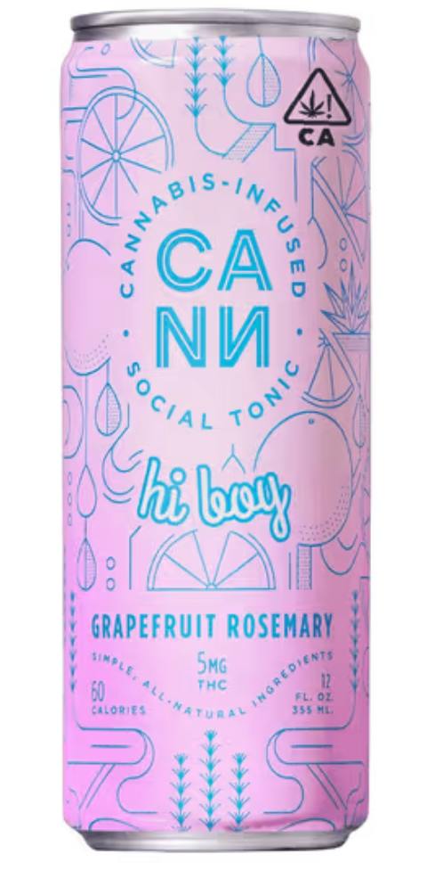 Cann: Hi Boys Grapefruit Rosemary