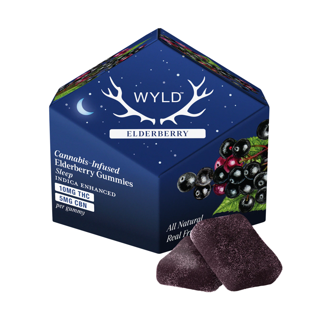 Elderberry - 2:1 CBN:THC Gummies