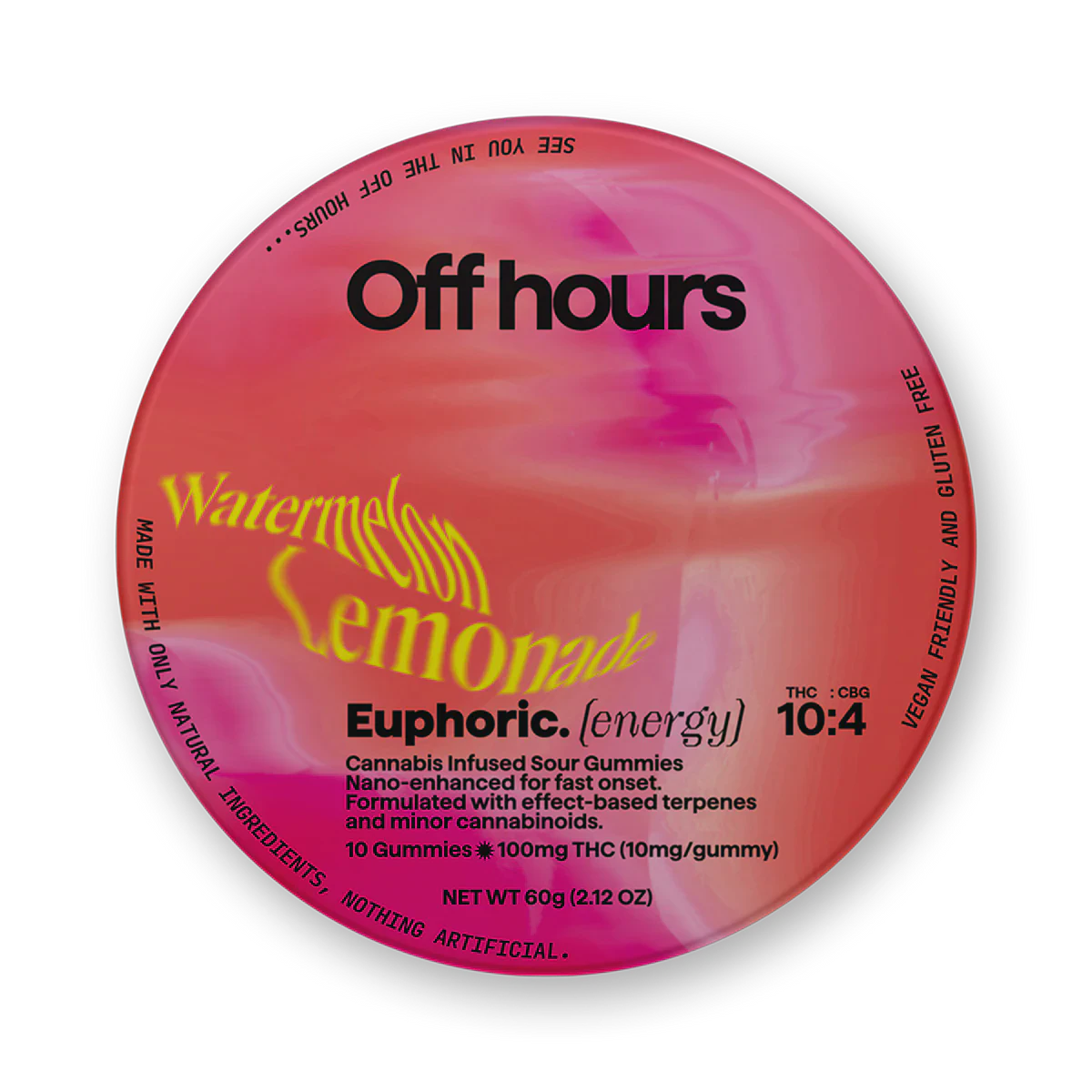 Watermelon Lemonade - Energy "Euphoric" 10:4 THC:CBG