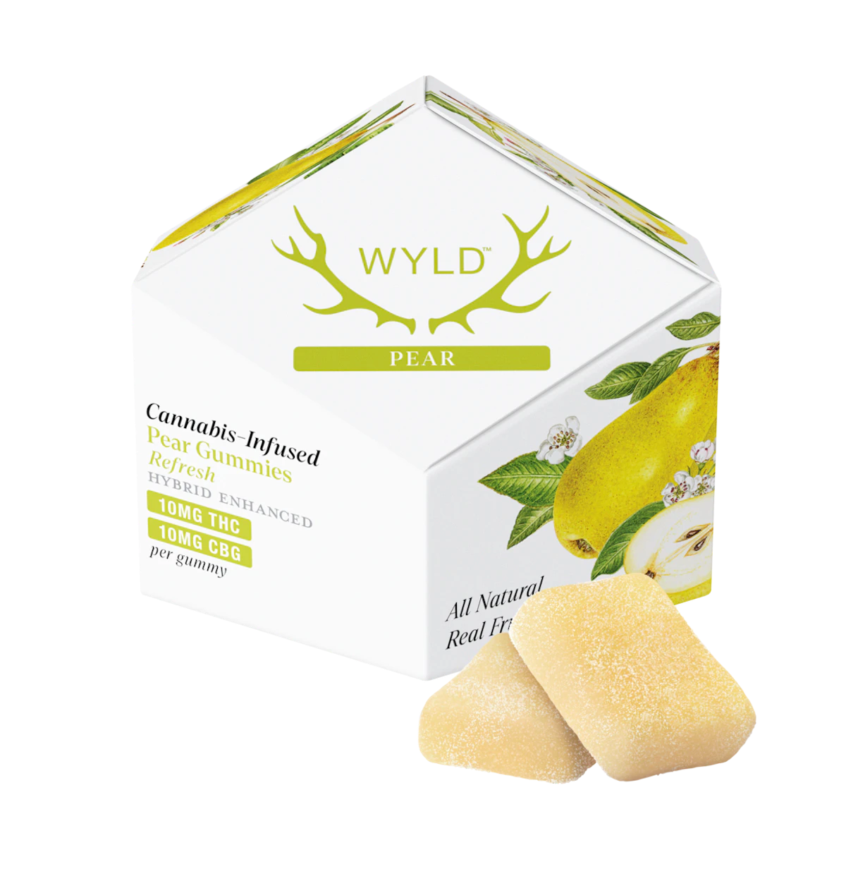 Pear 1:1 THC:CBG Gummies
