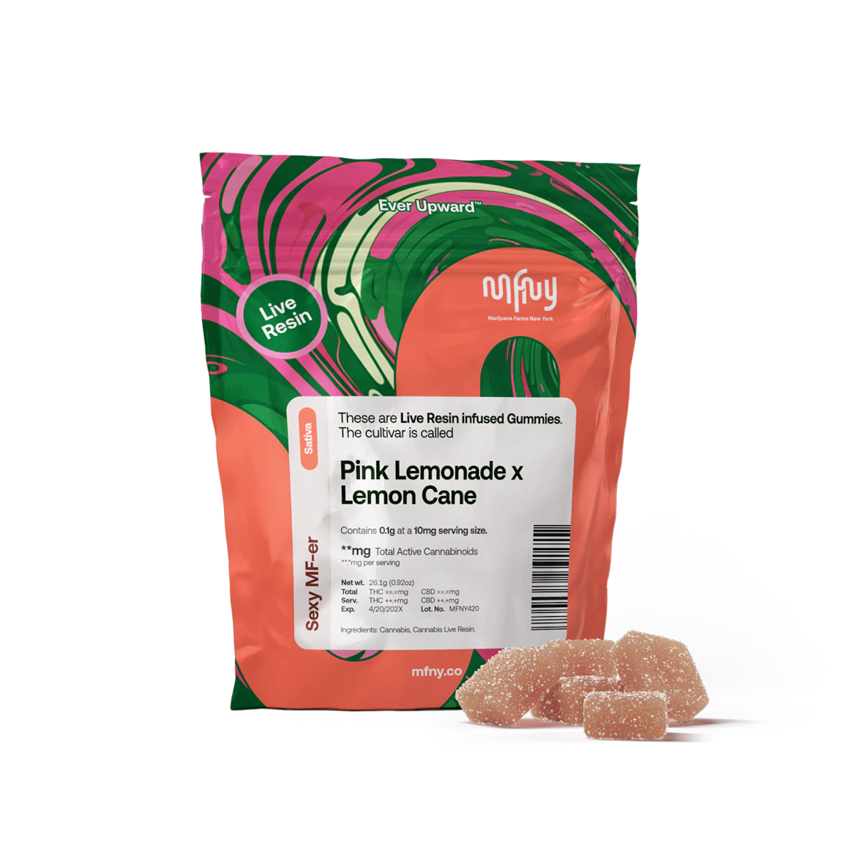 Pink Lemonade x Lemon Cane Live Resin Gummies