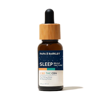 Papa & Barkley | 1:1:1 CBD:THC:CBN Sleep Releaf Tincture | 30mL