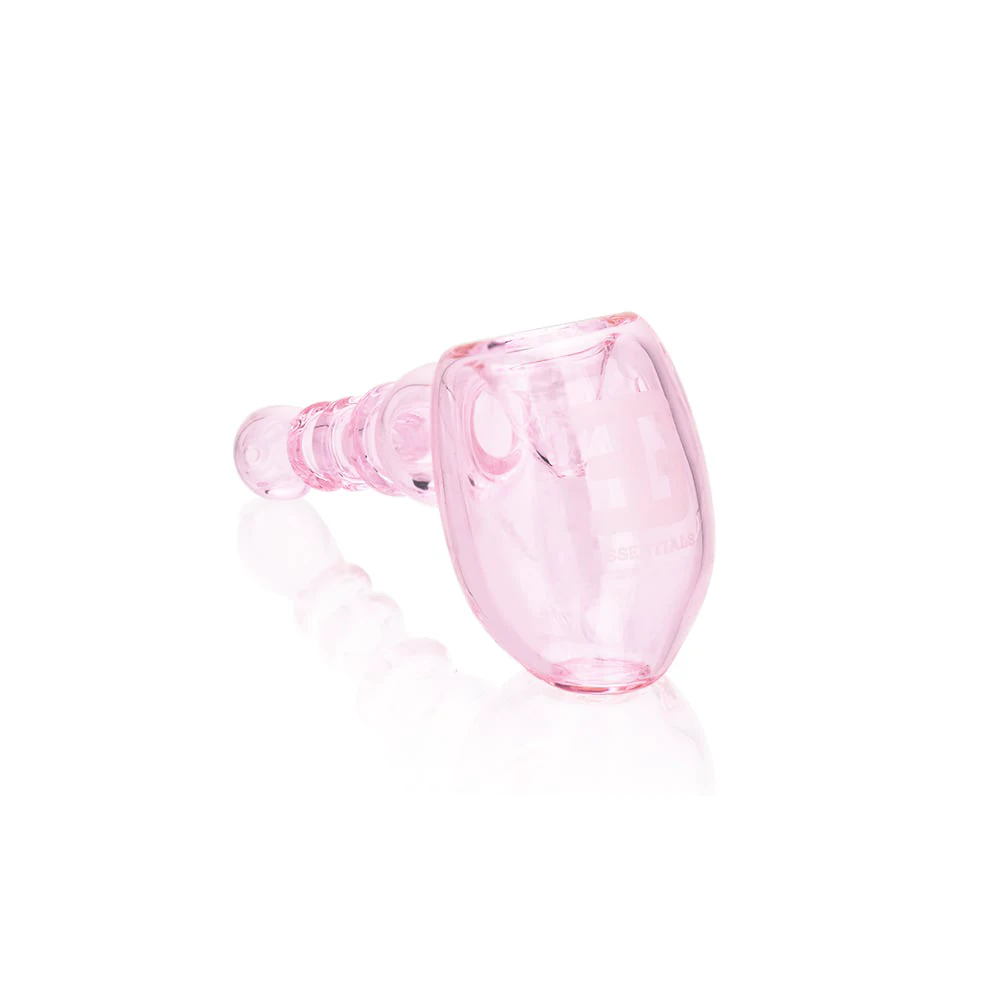 5.3 in. · Big Bubble Bubbler · Baby Pink by EG Glass