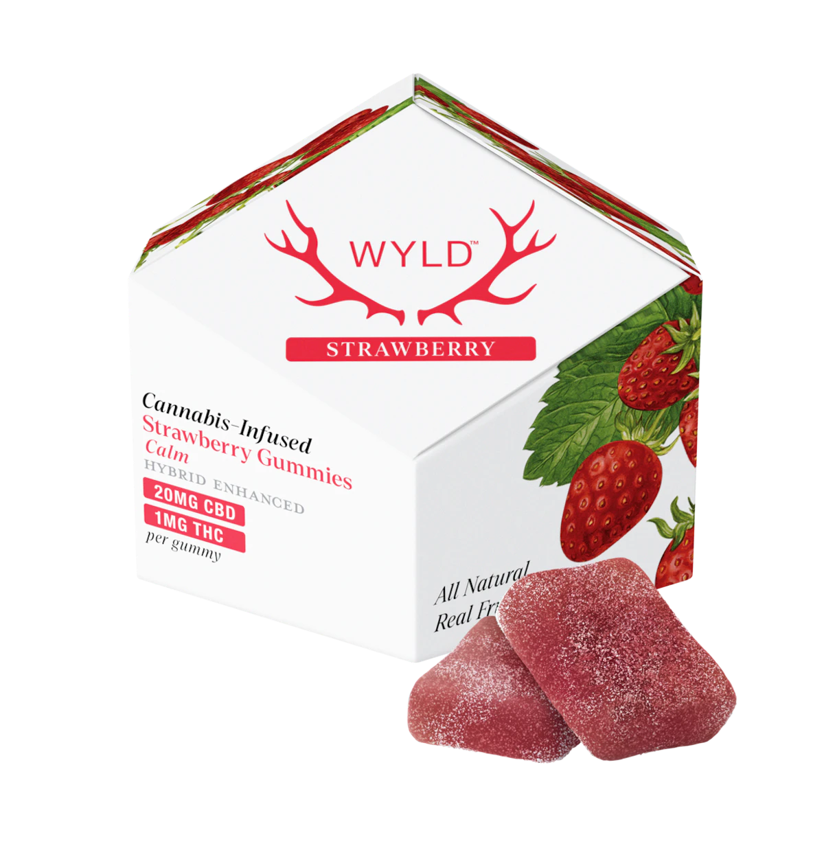 Strawberry | 20:1 CBD:THC Gummies