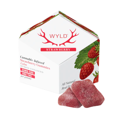 Strawberry | 20:1 CBD:THC Gummies