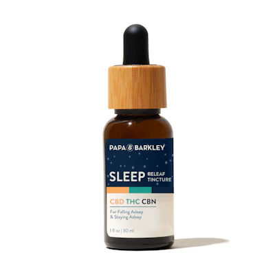 Papa & Barkley | 1:1:1 CBD:THC:CBN Sleep Releaf Tincture | 30mL