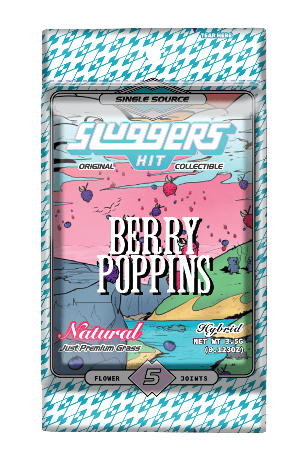 Sluggers Hit: Naturals Berry Poppins