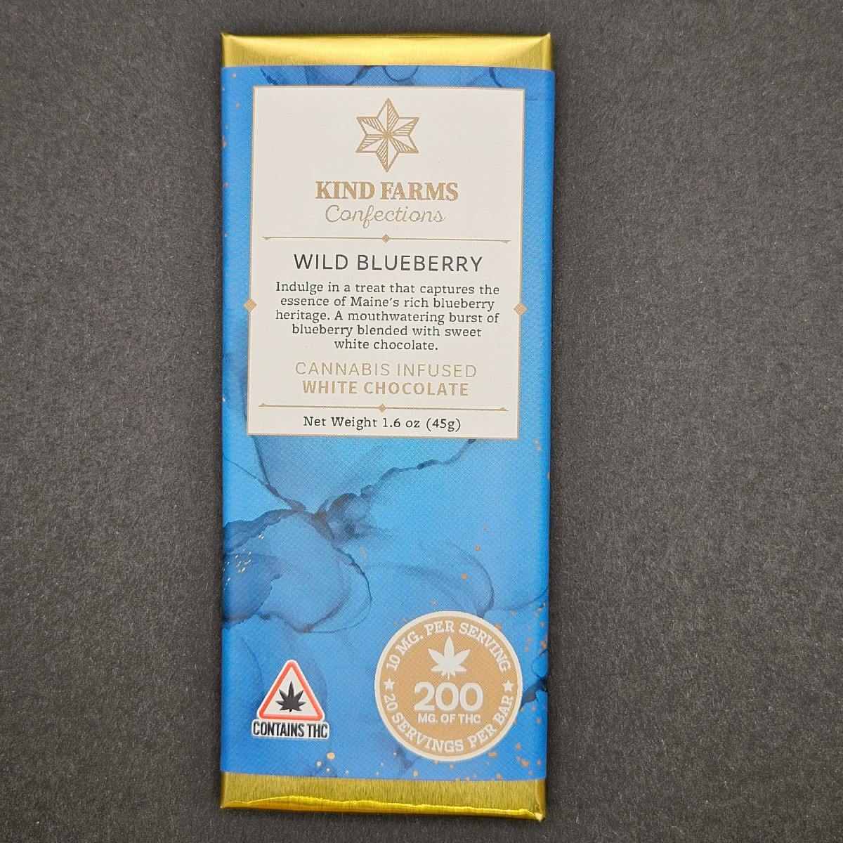 Chocolate Bars Wild Blueberry