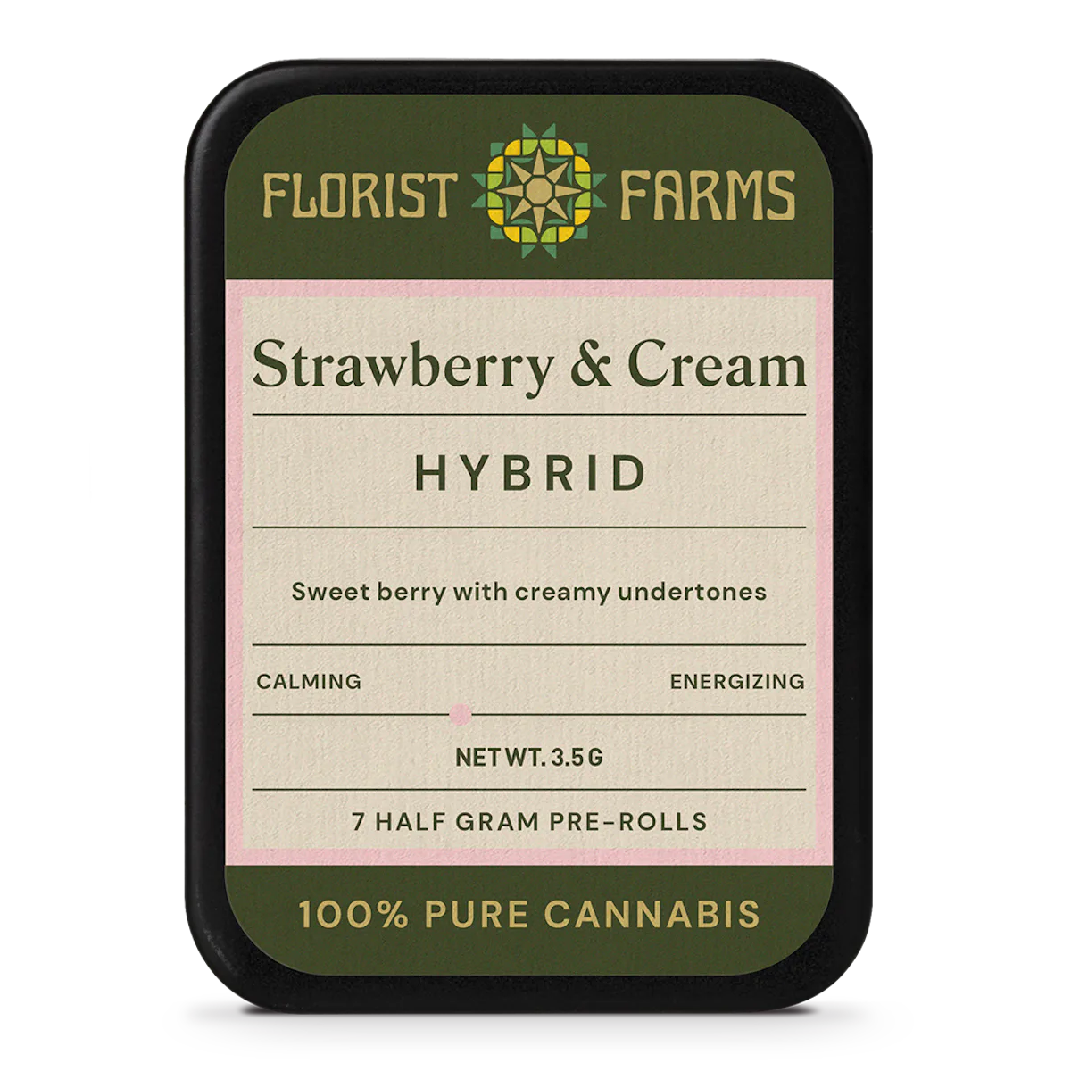 Florist Farms | Preroll | 7pk | 3.5g | Strawberry & Cream