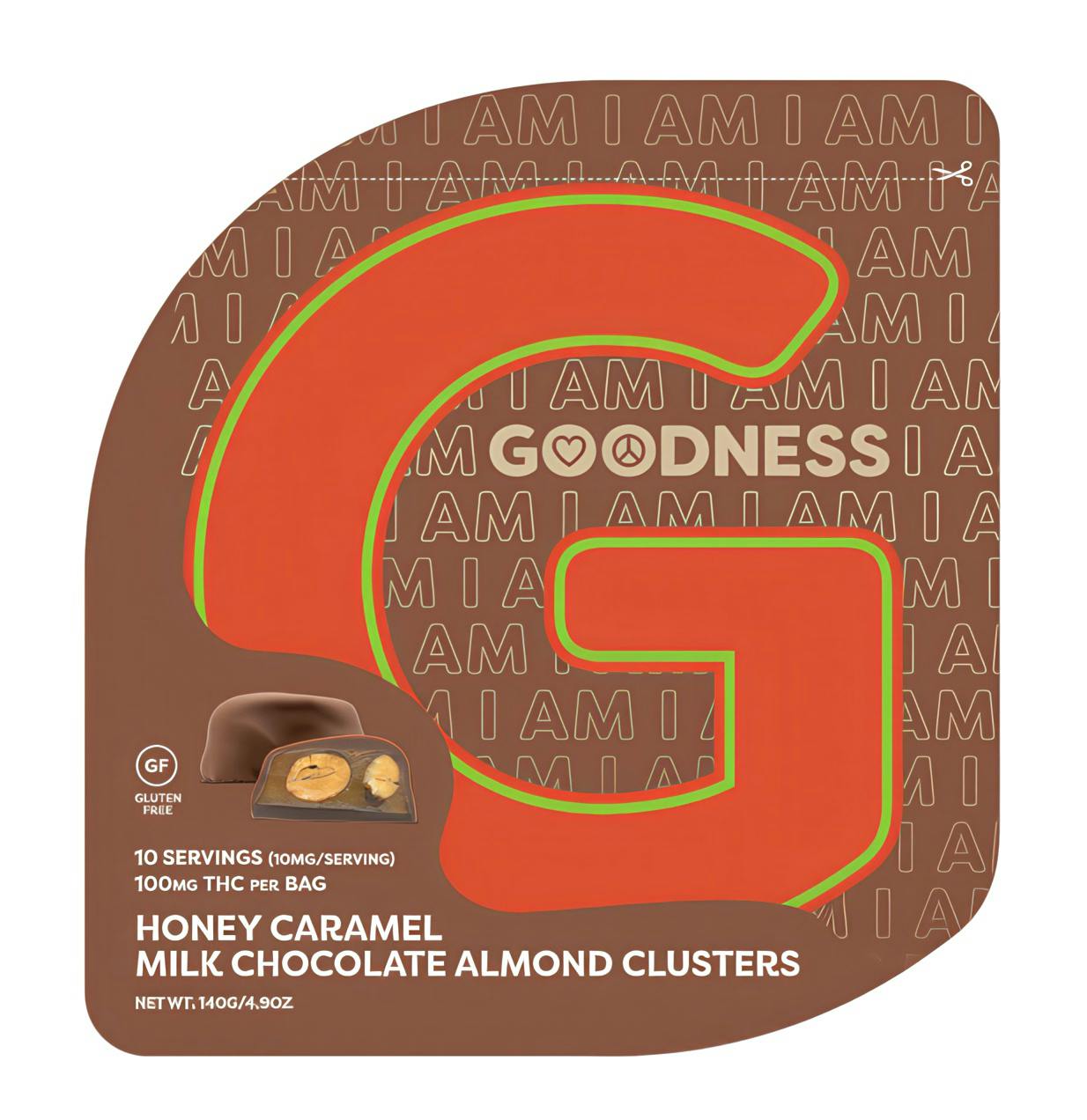 Honey Caramel Milk Chocolate Almond Clusters