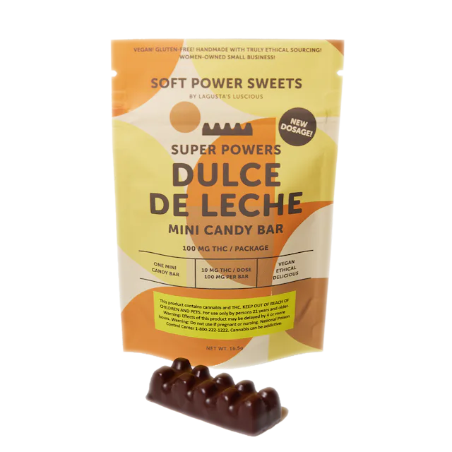 Soft Power Sweets | Edibles | 100mg | 'High Dose' Dulce De Leche