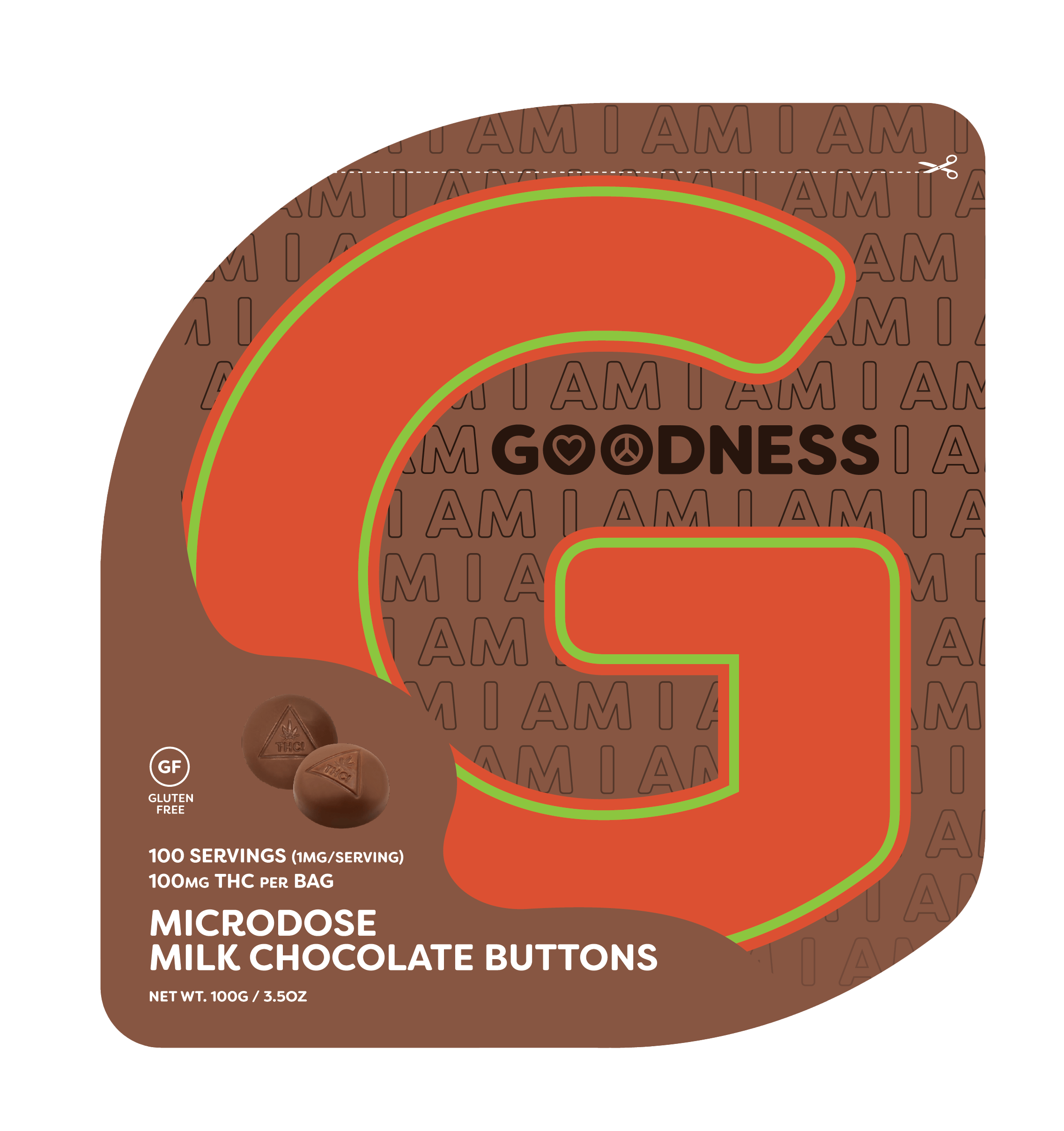 Microdose Milk Chocolate Buttons