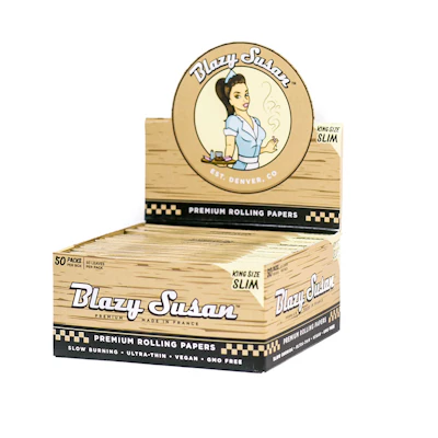 Blazy Susan | King Size Unbleached Papers | Rolling Papers