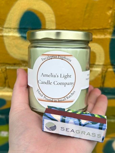 Amelias Light Candle Eucalyptus Euphoria