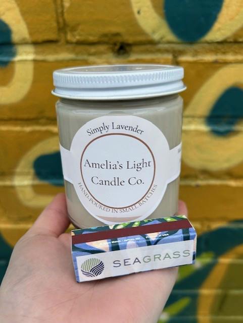 Amelias Light Candle Simply Lavender