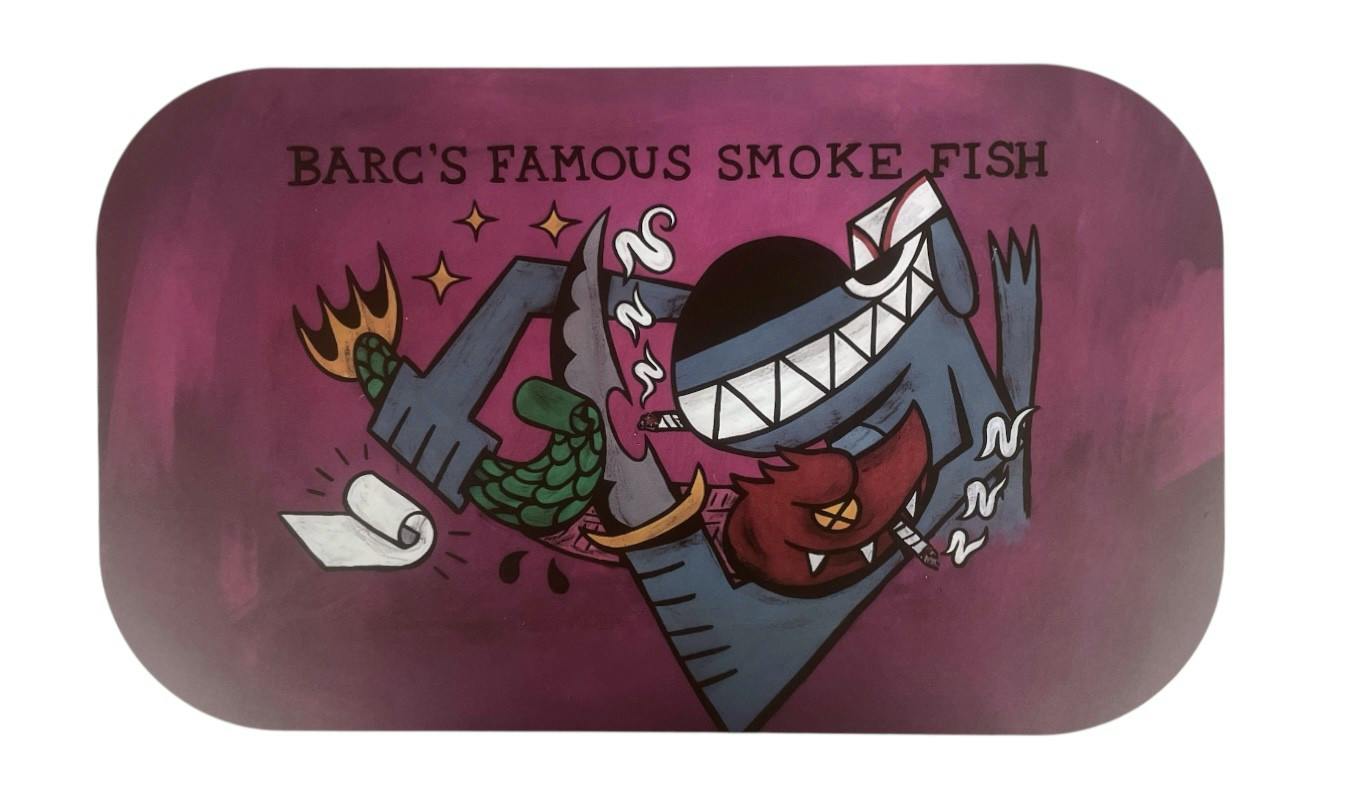 With Magnetic Cover Smoke Fish
