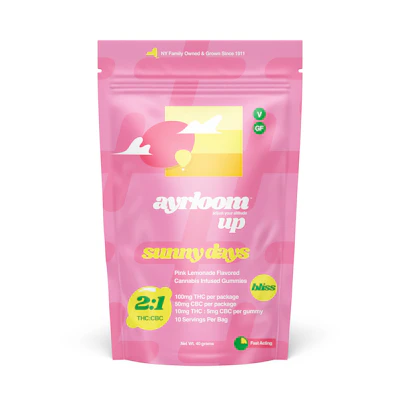 Sunny Days Pink Lemonade 2:1 THC:CBC