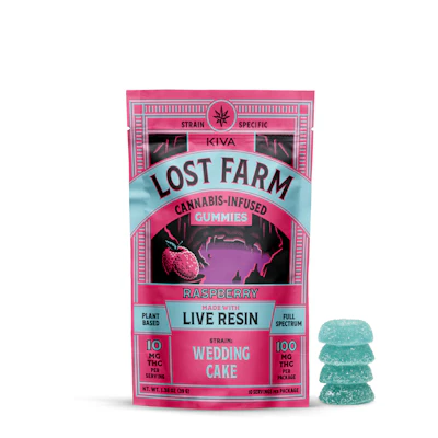 Raspberry x Wedding Cake - Live Resin Gummies