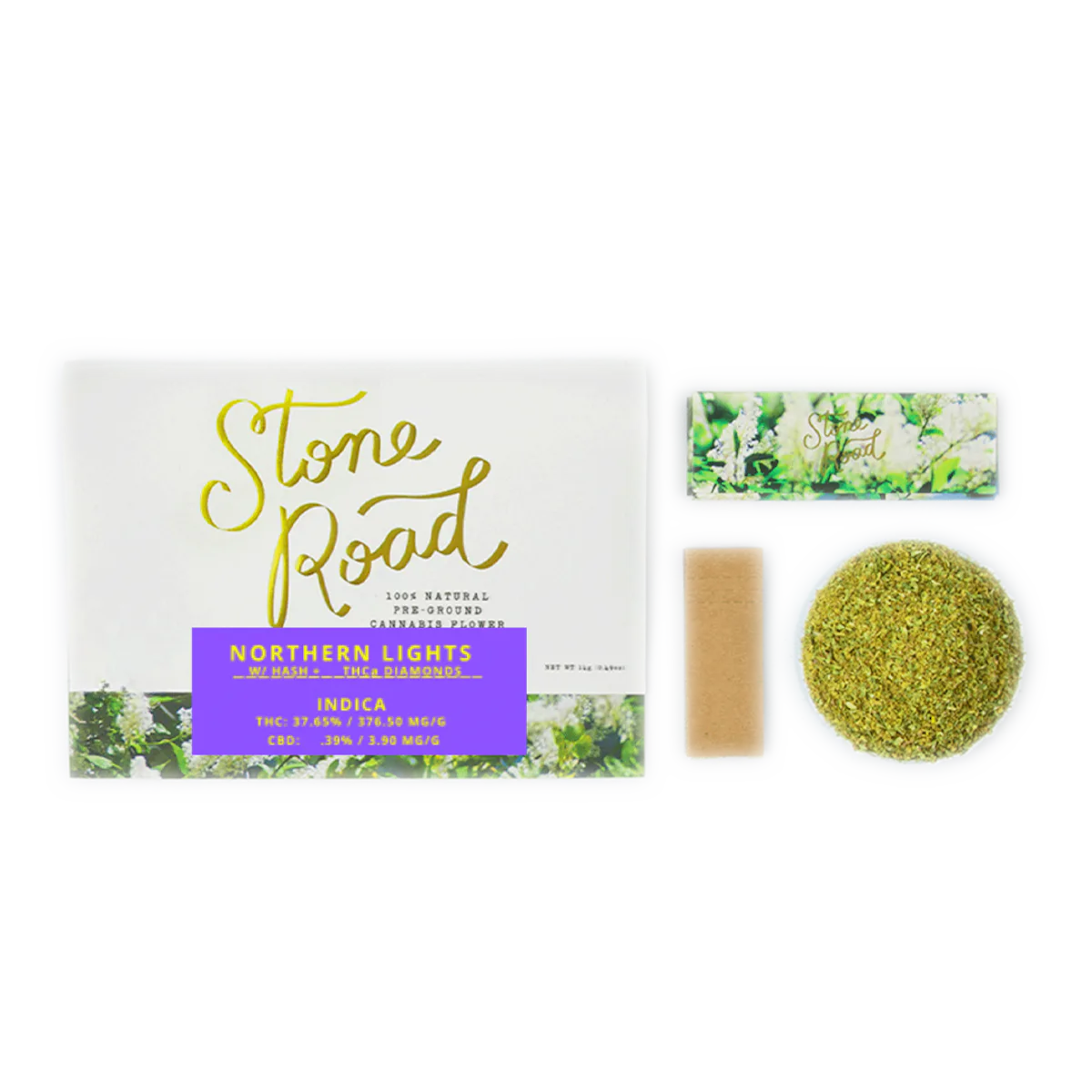 Stone Road | Flower | 14g | Infused Pre-Ground - Northern Lights