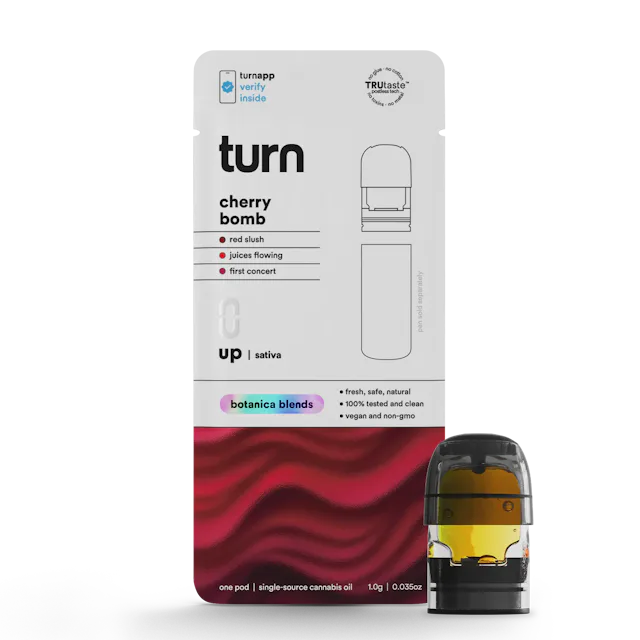 Turn | Vape | 1g Pod | Cherry Bomb