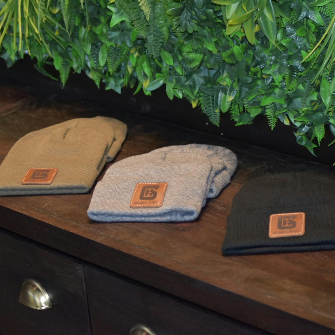 Wool Hat Leather Od Green