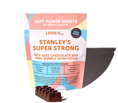 Stanley's Super Strong bite-sized Chocolate- Rosin