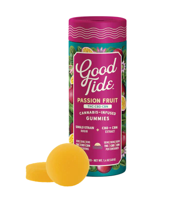 Passion Fruit (THC:CBD:CBN 1:1:1) Rosin Gummies
