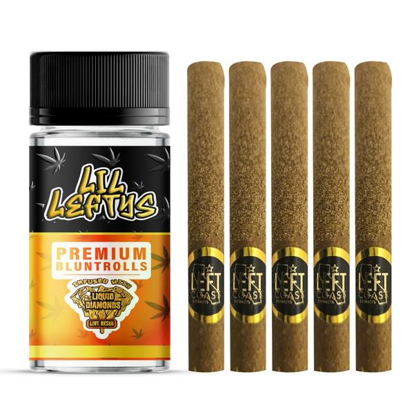 Blunts (Infused) · 1.3g 5pk · Orange Creamsicle by Left Coast